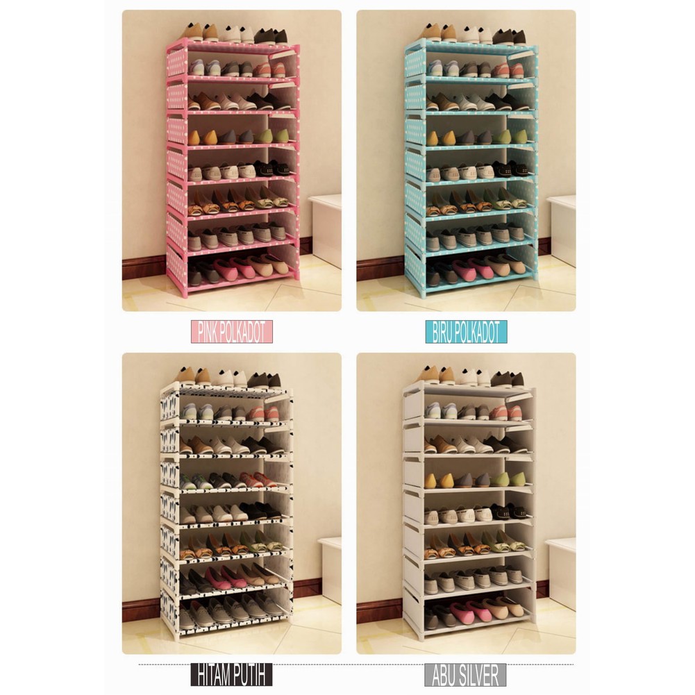 Rak Serbaguna 8 susun / Rak Sepatu 8 Susun / Lemari 8 susun