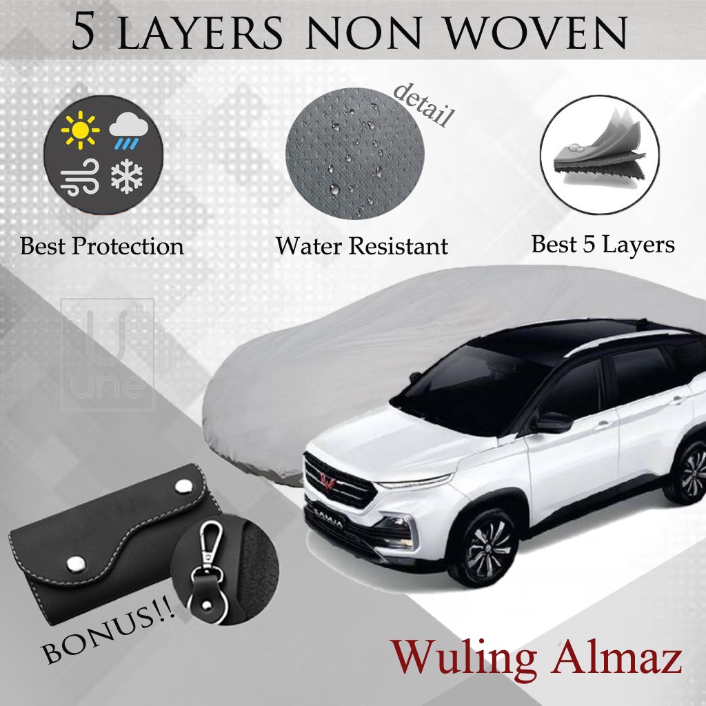 Cover Sarung Mobil ALMAZ 5 Layer Protection