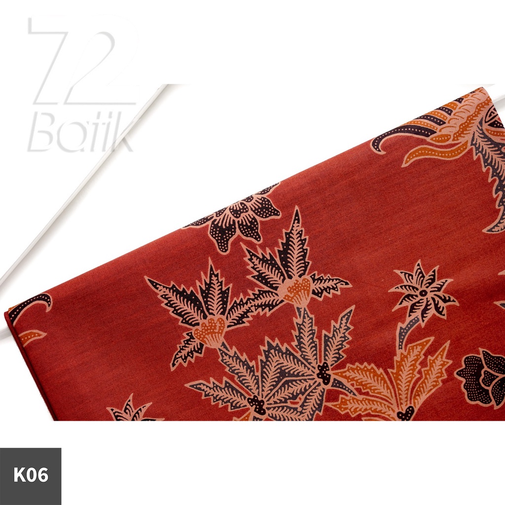 KAIN BATIK KATUN Premium Motif Peksi Asmoro Warna Abu Grey Gray Orange Hitam 725771 Cap 72 Jarik Jarit Samping Kebat Panjang Batik Katun Modern Premium Bahan Seragam Batik Pernikahan Kantor Keluarga Murah Kamen Jadi Batik Bali Lembaran