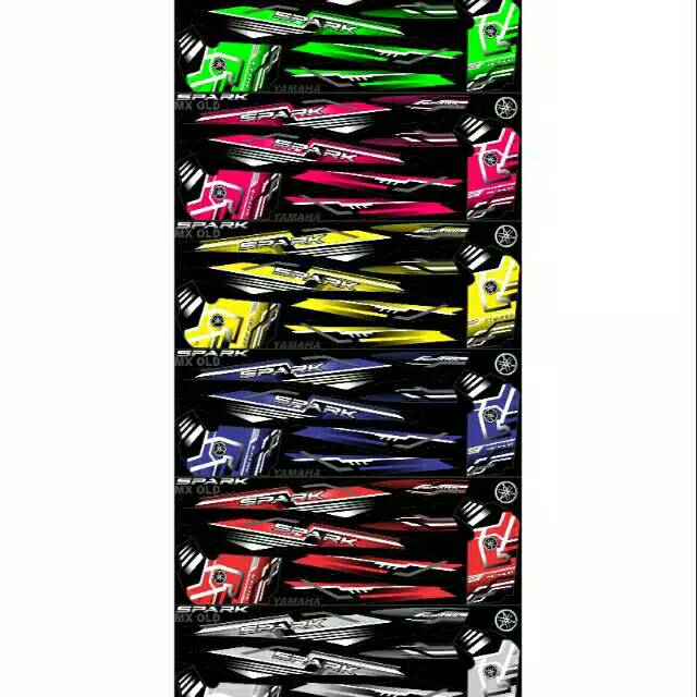 Striping variasi jupiter mx old -spark