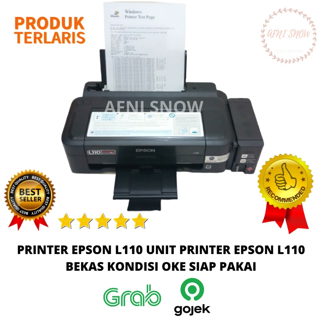 Printer epson l110 Unit Printer Epson L110 Kondisi Oke Siap Pakai