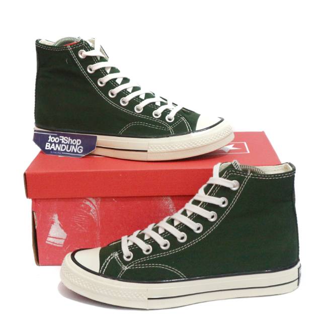 converse 70s green egret