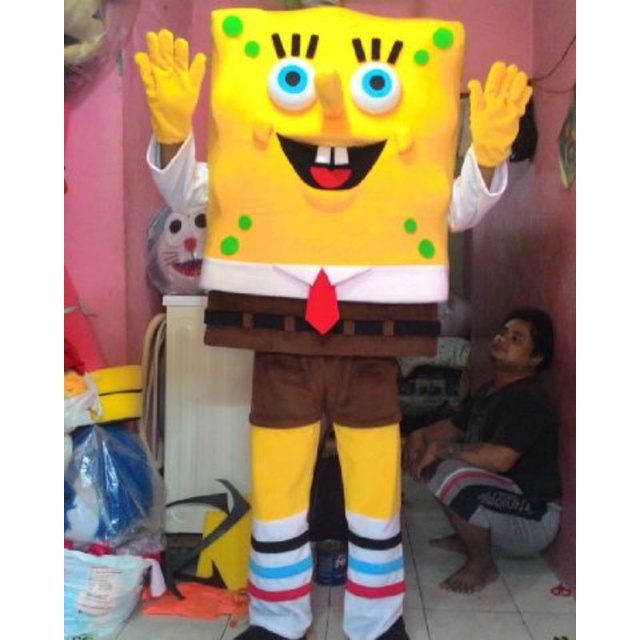 Kostum Badut Karakter Spongebob Berkualitas