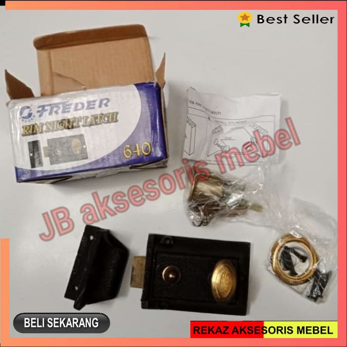 KUNCI PAGAR PINTU RUMAH OTOMATIS MERK FREDER (640 HT)