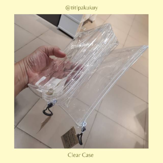 

Clear Case MUJI (Pouch bening)