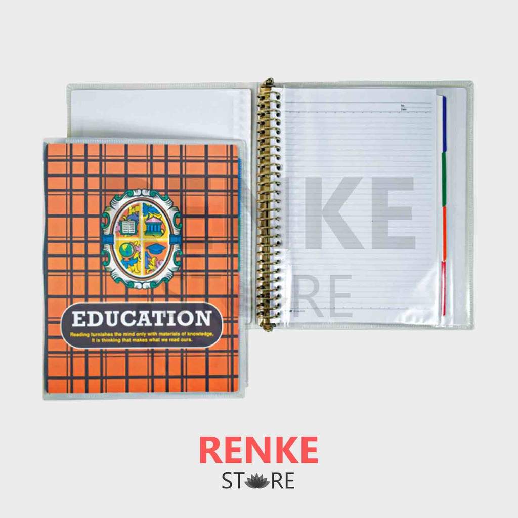

Binder Besar B5 Joyko - Notebook File 26 Ring Full Bergambar Fancy