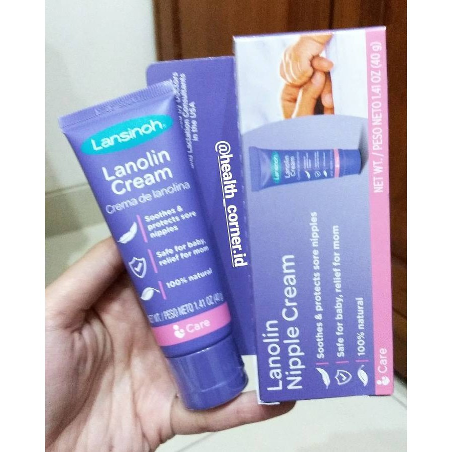 Lansinoh HPA Lanolin Nipple Cream for Sore Nipples &amp; Cracked Skin