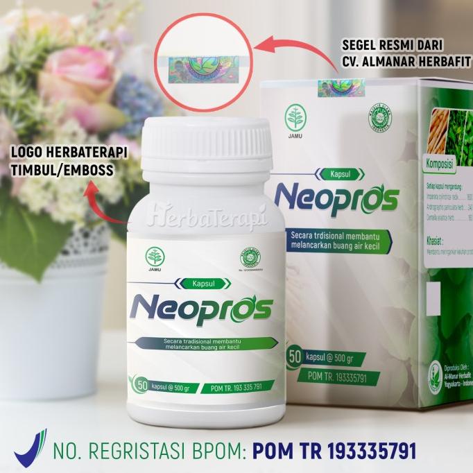 

TERLARIS Obat Prostat Varikokel Susah Kencing NEOPROS Herbal Ampuh NEOcv /OBAT HERBAL ASAM URAT/OBAT HERBAL PELANGSING/OBAT HERBAL KOLESTEROL/OBAT HERBAL DIABETES
