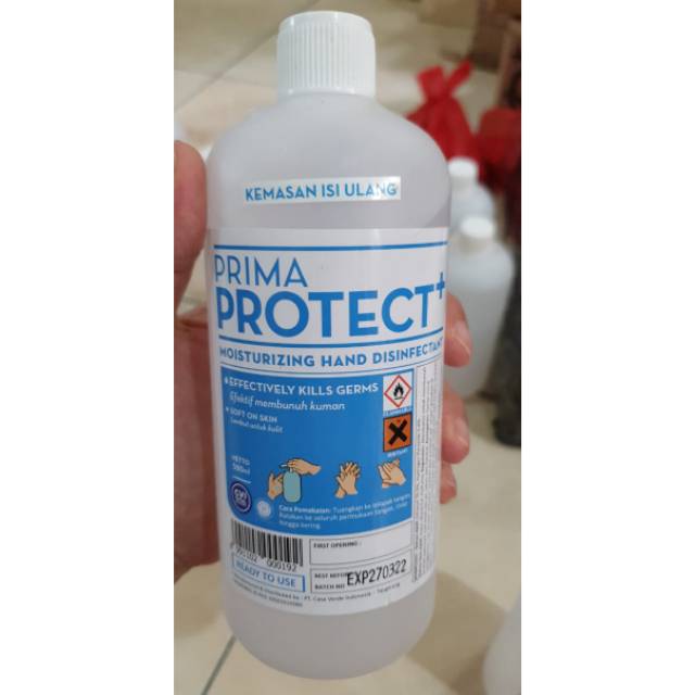 Prima Protect + Hand Sanitizer 500ml