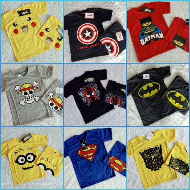 Real pict COD TERMURAH GROSIR KAOS DISTRO ANAK BANDUNG