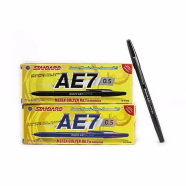 

Pulpen AE7 Standart Original 0.5mm isi 12 pcs