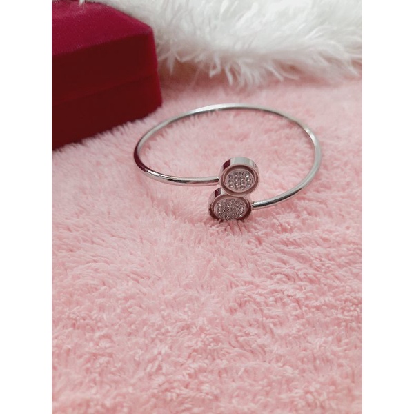 gelang tangan titanium (seperti gelang mci)