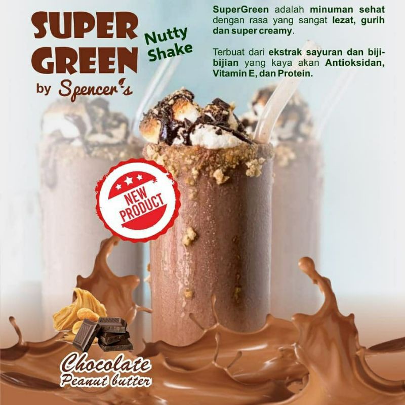

Super Green Choco Peanut 100 gr