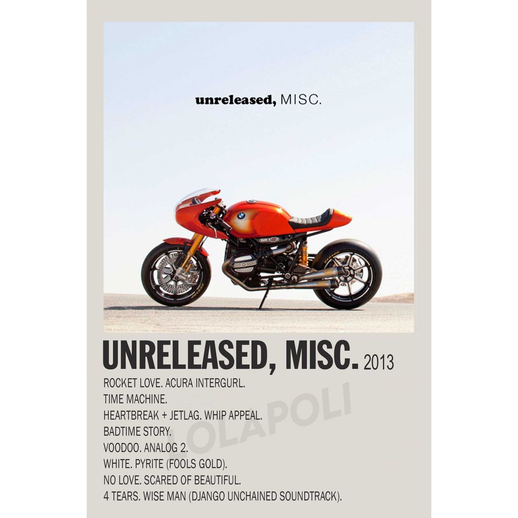 Poster Cover Album Unreleased, MISC - Frank Ocean