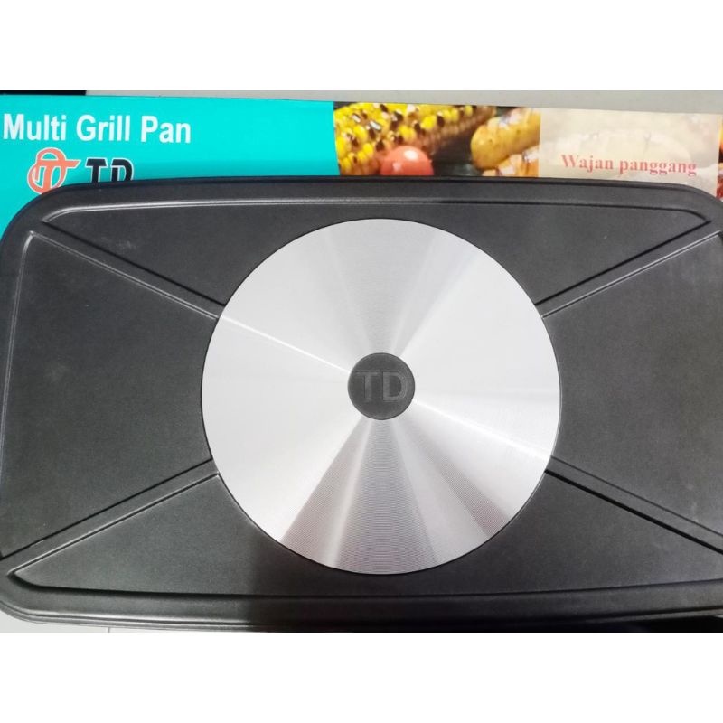 TD pemanggang panjang / pagangan kotak  MULTI GRILL PAN / Panggangan Serbaguna