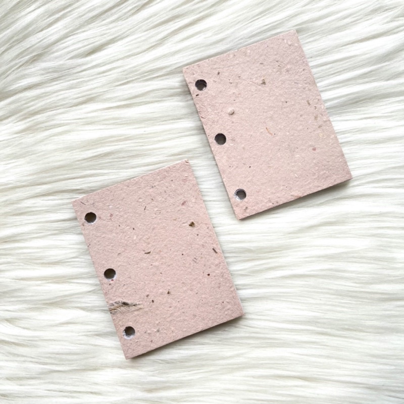 

REFILL MINI BINDER (10pcs) | HANDMADE PAPER | JOURNAL