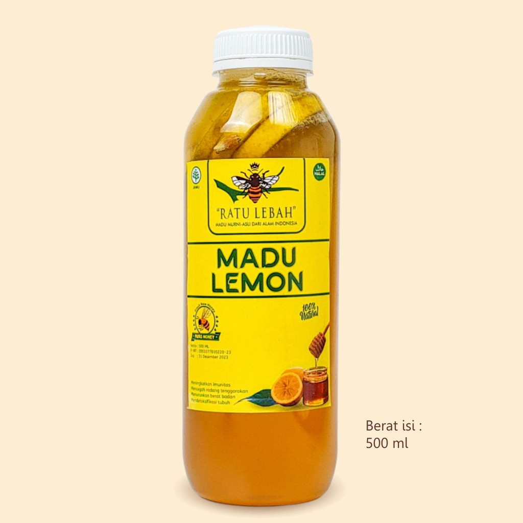 

Madu Lemon 500 ml Asli Murni