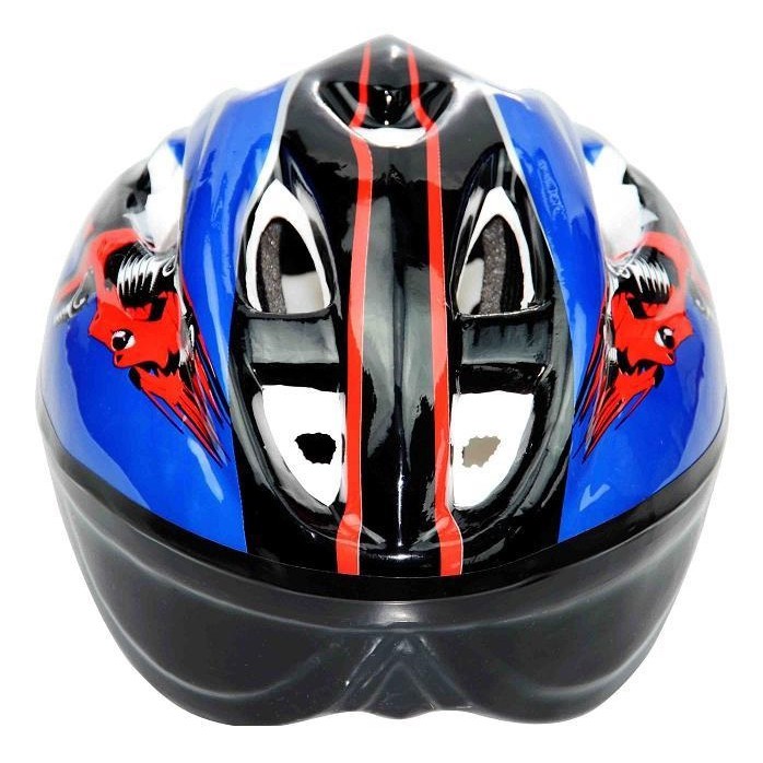 (MAINANKYU) KUYOU Helm Sepeda Anak 3-8 Tahun - KY007 - Blue