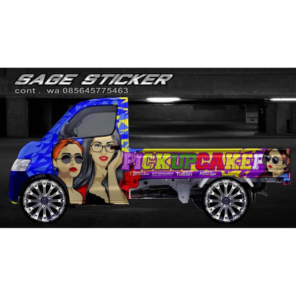DECAL MOBIL GRANDMAX 6