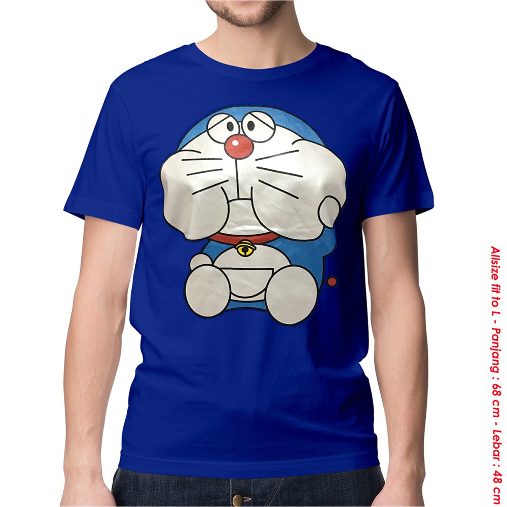 Doraemon Stand By Me Cartoon Kaos Couple Family T Shirt Shopee