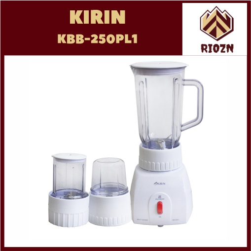 BLENDER KIRIN PLASTIK 3 IN 1 - KBB 250PL1