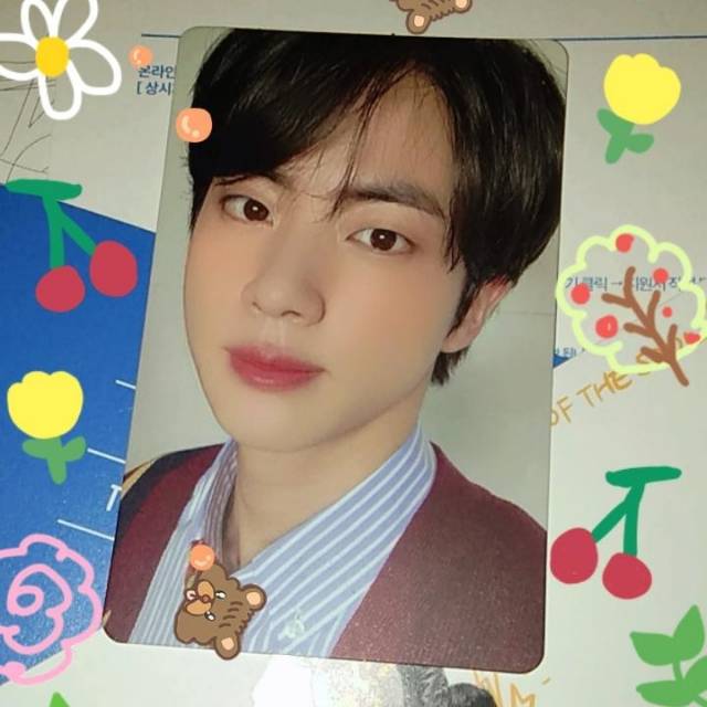 Photo card official Mots7 ver. 4 jin
