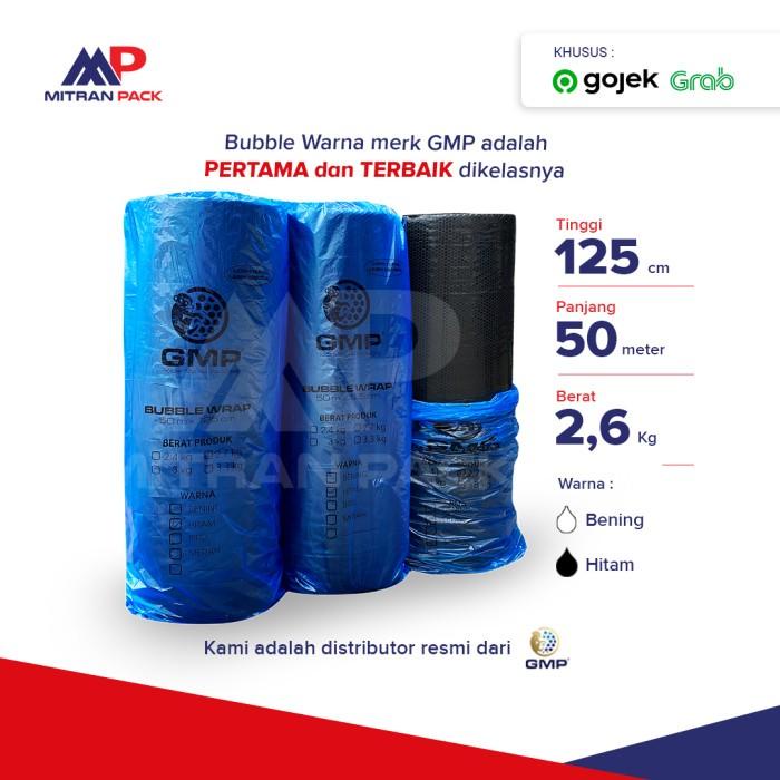 

Wraping (Gosend / Grab) Bubble Wrap Hitam / Black Gmp 125 Cm X 50 Meter