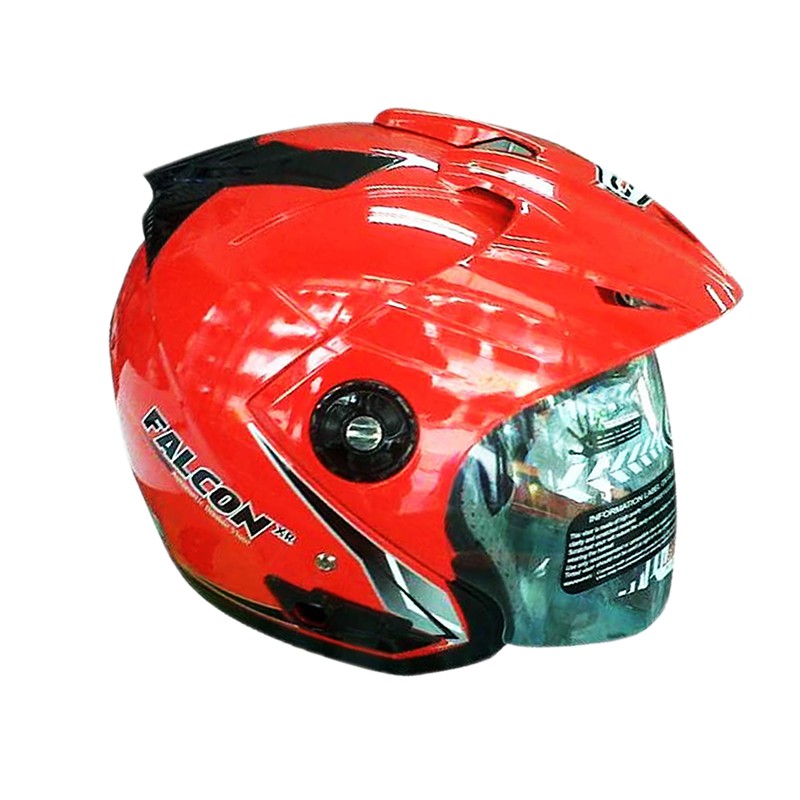 Helm Oxy Falcon Solid Red