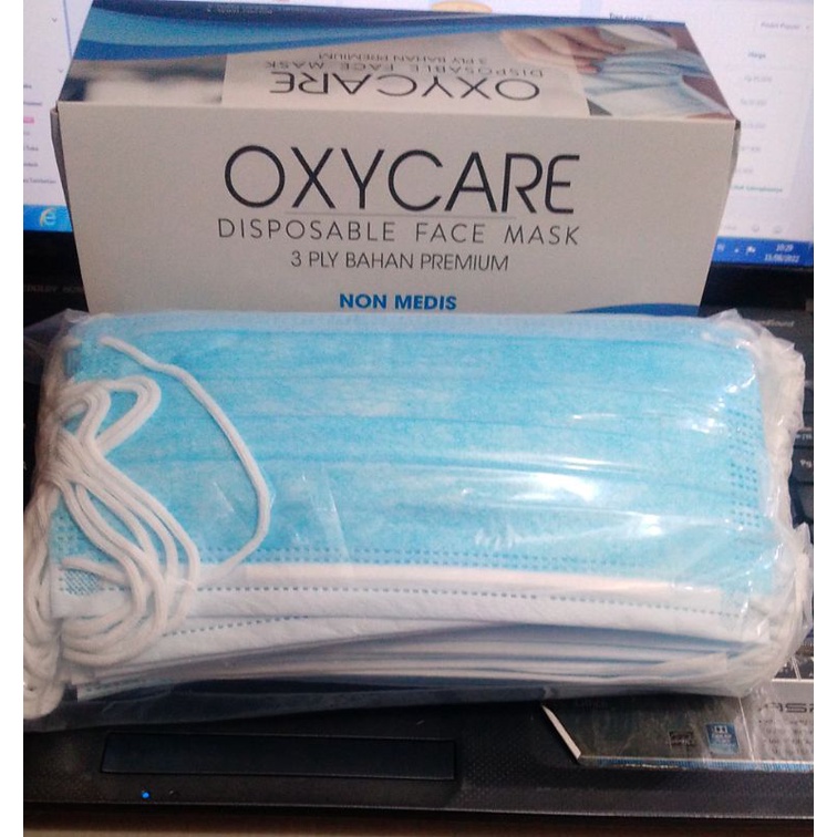 MASKER OXYCARE PREMIUM KULIATAS BAGUS 3PLY