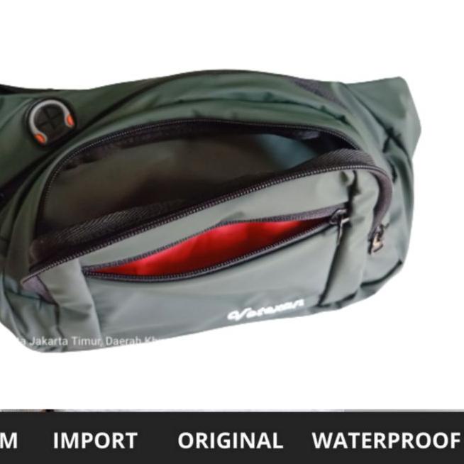➻ Tas Selempang Pria Wanita Waistbag Waterproof Import Original / Tas Pinggang Pria / Tas Pinggang I