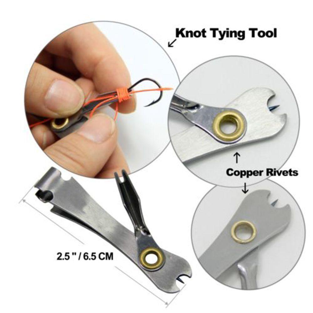 Lanfy Gunting Garis Ikan Alat Pengikat Serbaguna Quick Knot Nippers