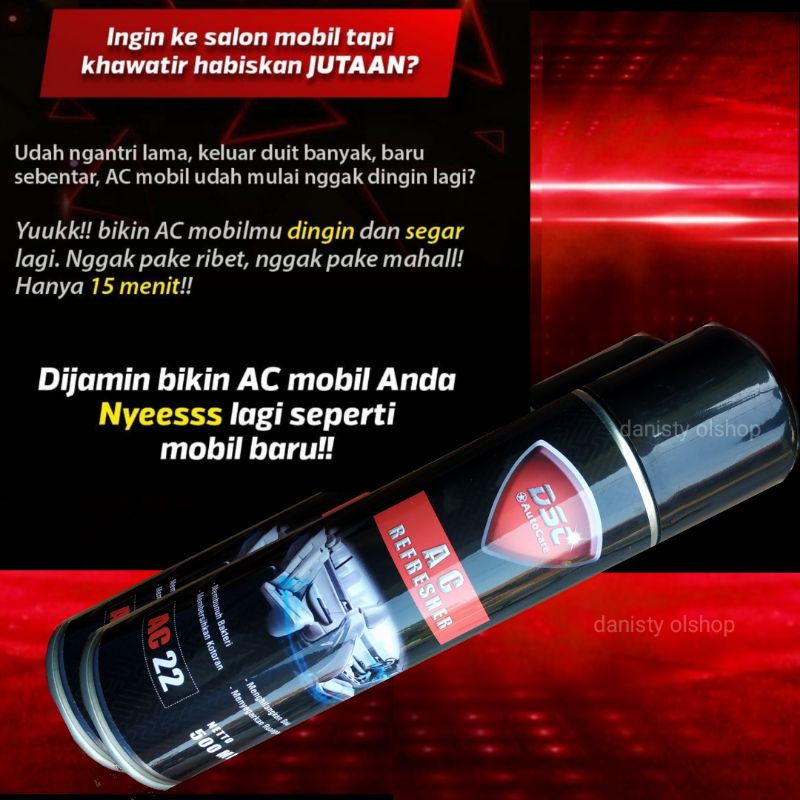 Pembersih AC mobil DSC /Ac refresher/ac cleaner/JUMBO 500 ml