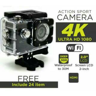 Promo Spesial Sports Action Camera 4K HD1080p 18Mp 2.0