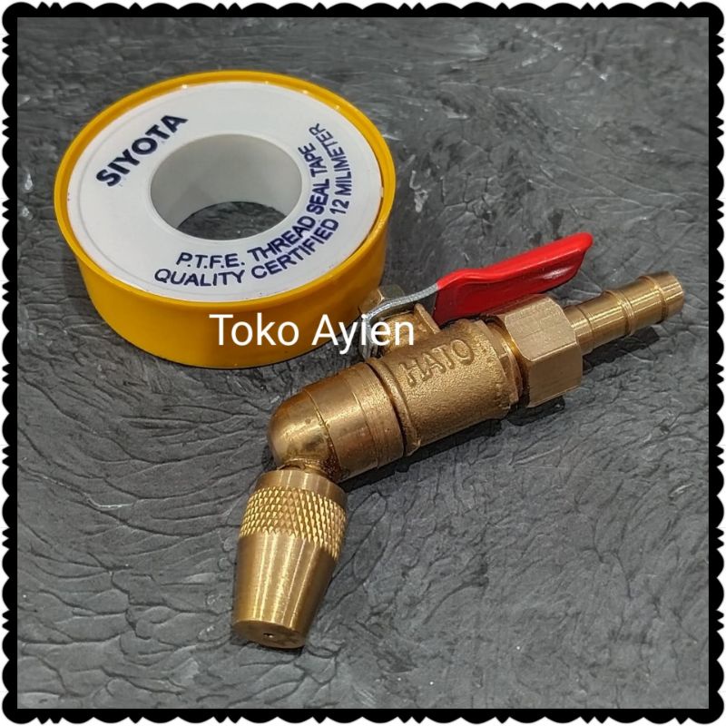 Kran Steam Nozzle Bengkok Cuci AC