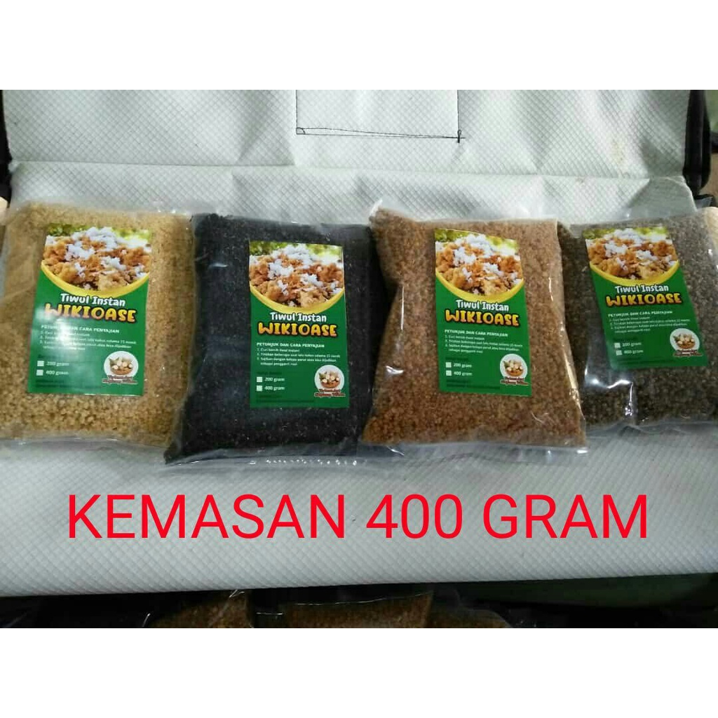 

Tiwul Singkong Instan Makanan Tradisional Jadul Legendaris Terbaik 400 gram