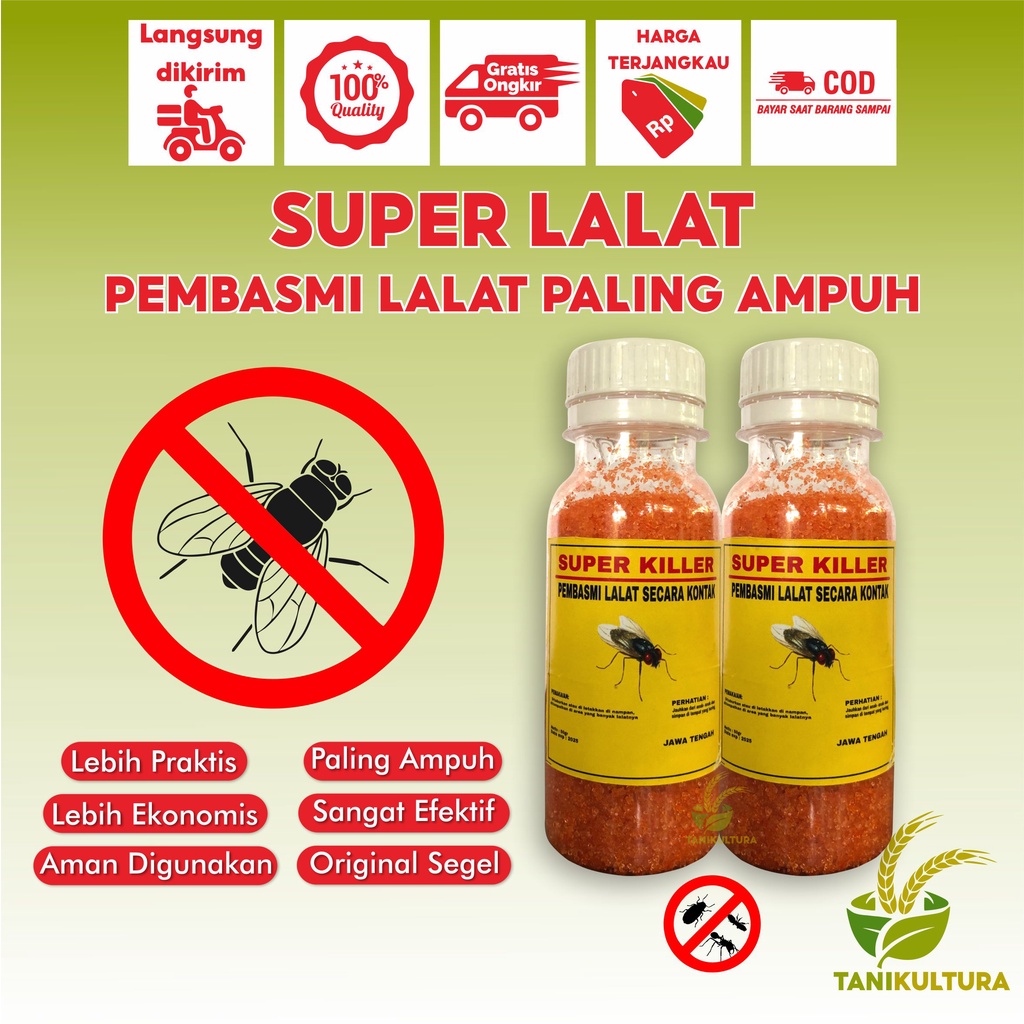 Pembasmi Lalat Di Rumah Paling Ampuh Super Killer Racun Lalat Buah Cabe Tabur Obat Lalat Ampuh Manju