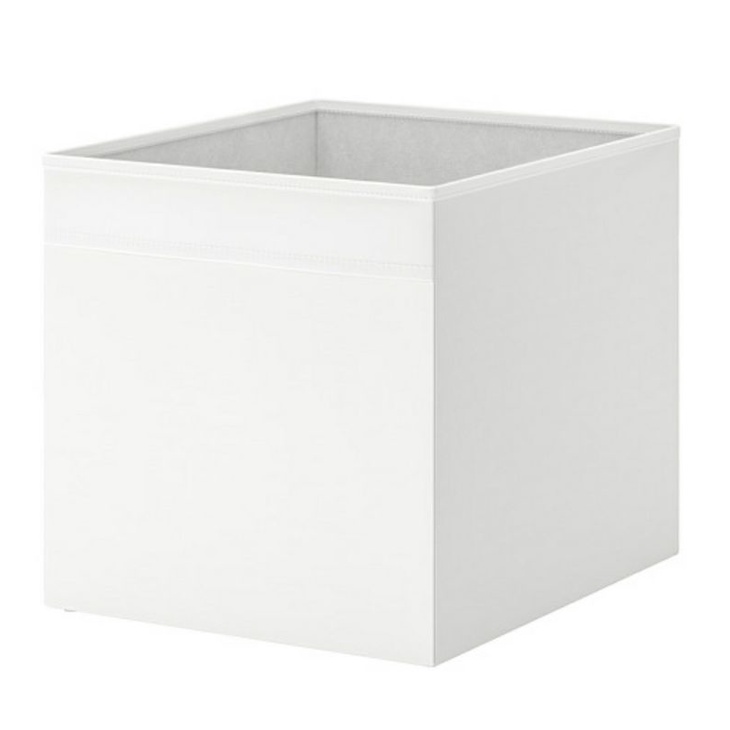 

Drona Ikea Kotak Kain Beludru Putih Uk 33 x 38 x 33 Cm