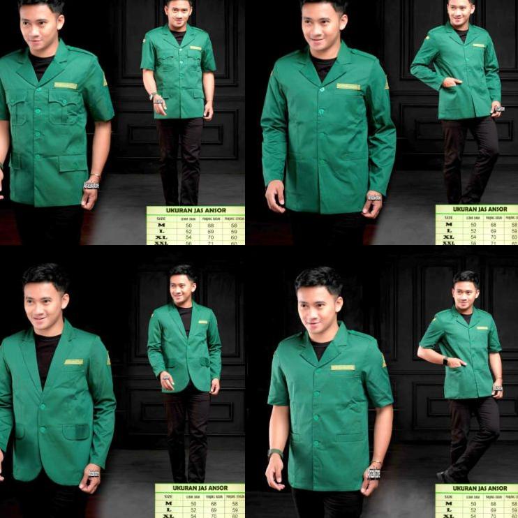 Oke Price.. BAJU ANSOR JAS BAJU ANSOR PRIA JAS FORMAL JAS NU JAS IPNU JAS ANSOR PENDEK JASKO BATIK  