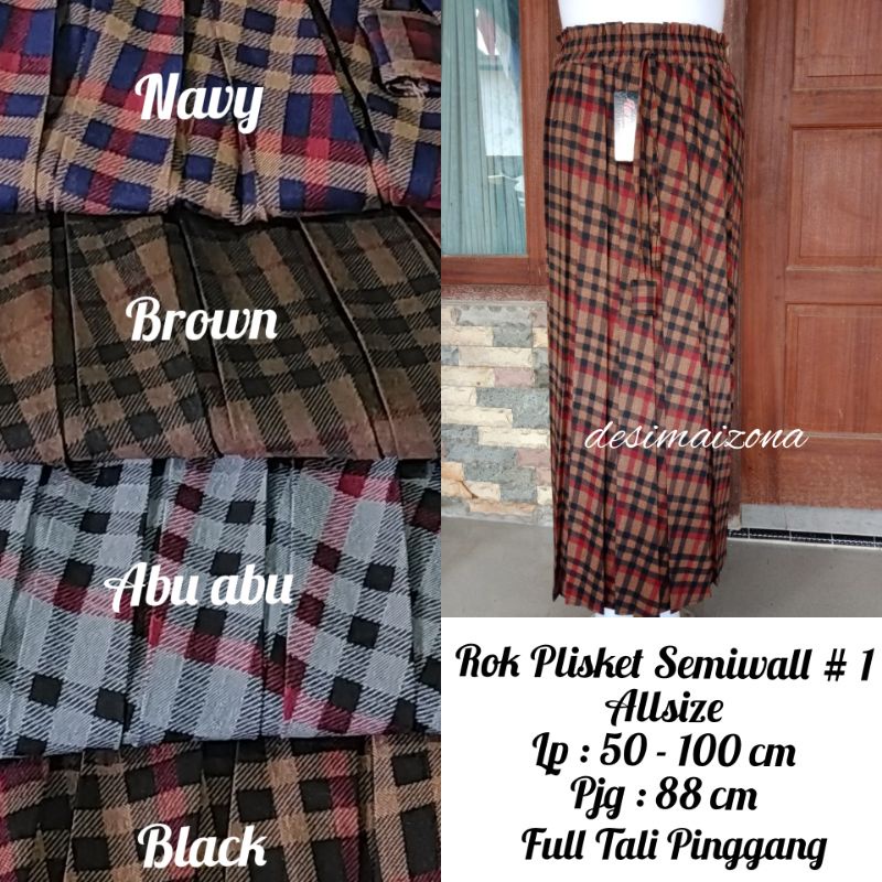 ROK PLISKET DEWASA SEMI WALLS # 1
