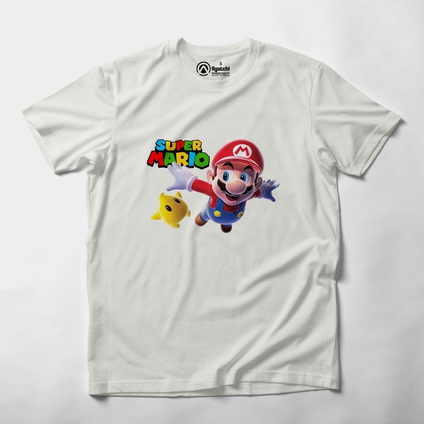 Kaos Atasan Anak Laki Laki Super Mario