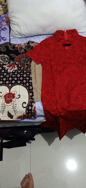 Bidela Halt Tail Top // Atasan Batik Wanita Modern // Clothtowear