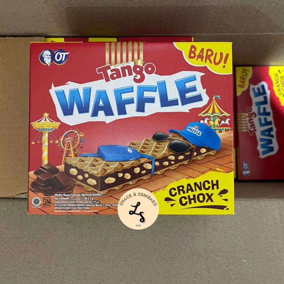 

Grosir Tango Waffle Cranch Chox Chocolate / Cranch Milk Isi 20 pcs @8gr