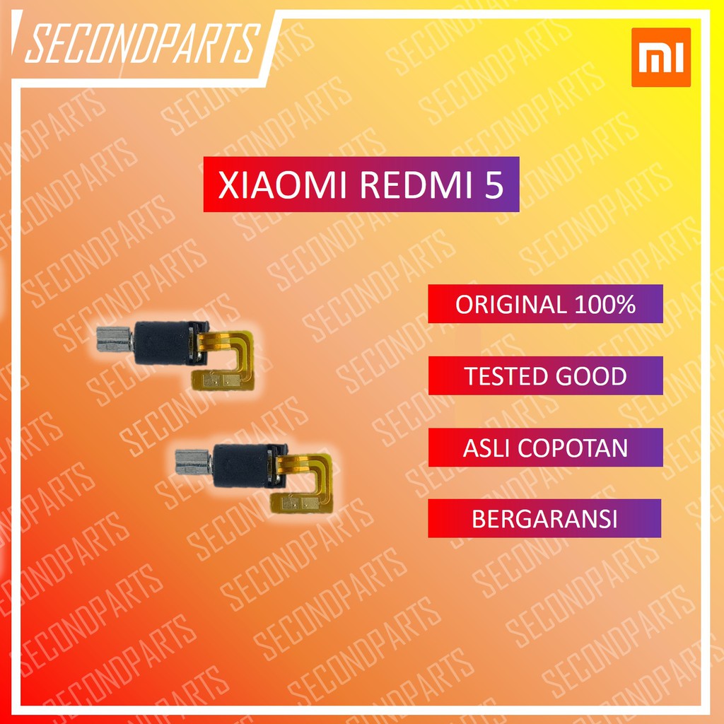 VIBRATE GETAR XIAOMI REDMI 5 BIASA ORIGINAL COPOTAN