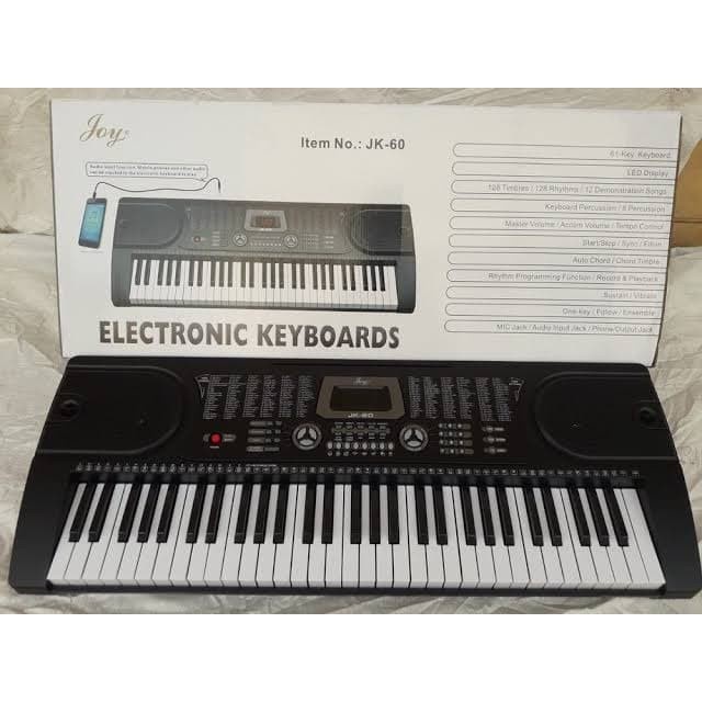 {AudioStore} KEYBOARD PIANO ORGAN JOY JK 60 UNTUK PEMULA Murah