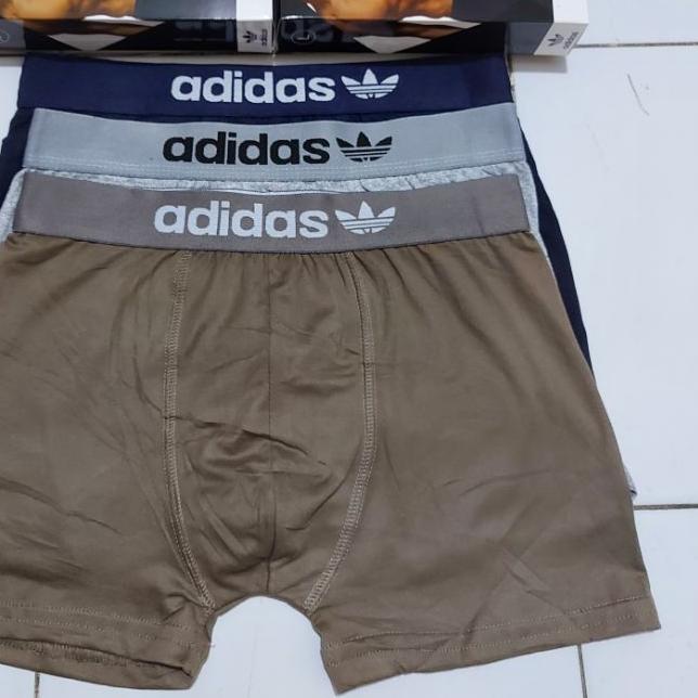 3 PCS - BOXER Celana Dalam Pria Dewasa dan Remaja Kualitas PREMIUM Bahan Lembut - Dalaman Anak Laki 
