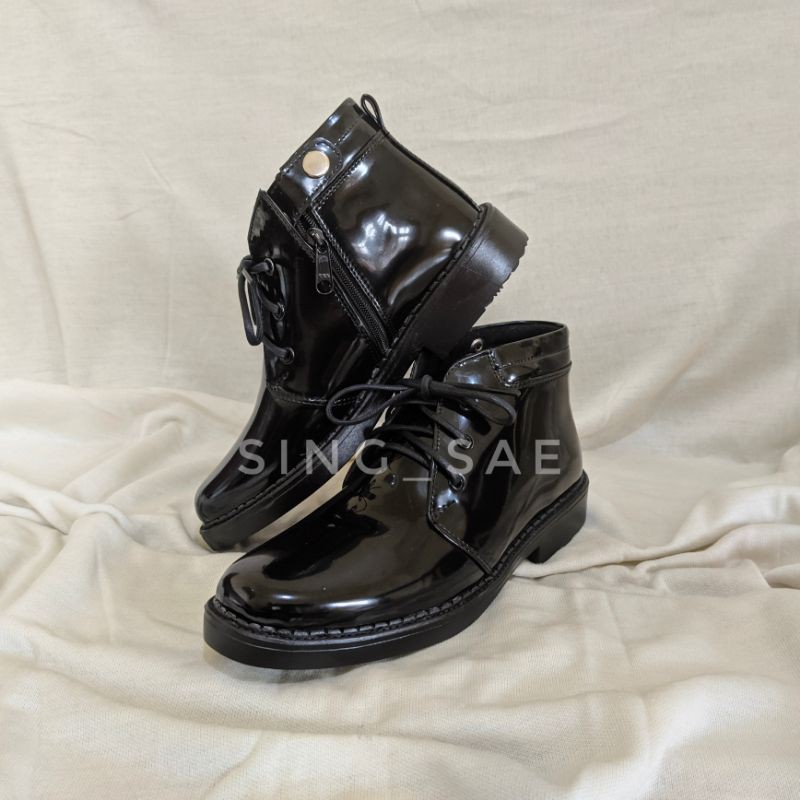 Sepatu PDH KILAT TNI POLRI SECURITY DISHUB SATPOL PP / SEPATU DINAS KANTOR