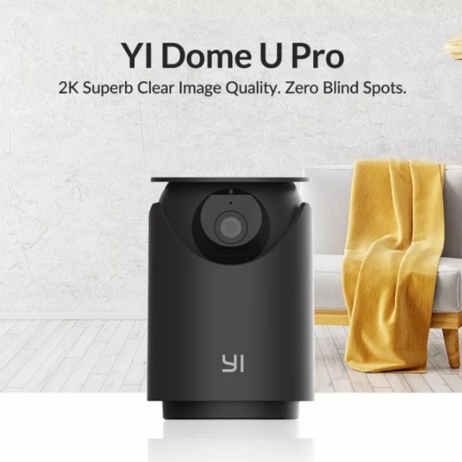 CCTV Xiaomi Yi Dome U Pro 3MP 2K Face Detection IP Camera Garansi 1th