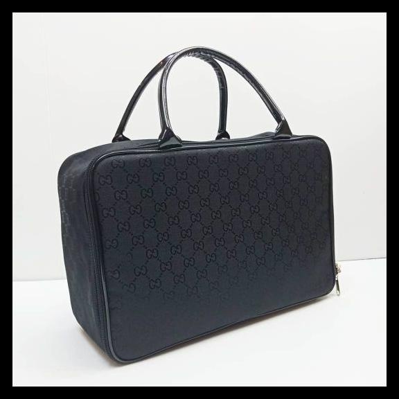 Tas Travel Bag Kanvas Gucci