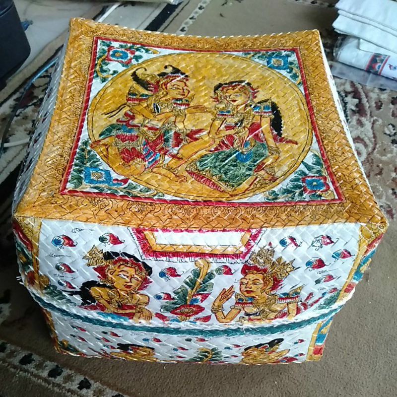 Keben Tempat Buah, Seserahan Pernikahan Lukisan wayang Klasik Kamasan