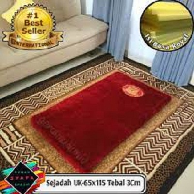 SANGAT EMPUK Sajadah Super Tebal Busa 5cm Bulu Premium Sejadah Murah Tebel Empuk